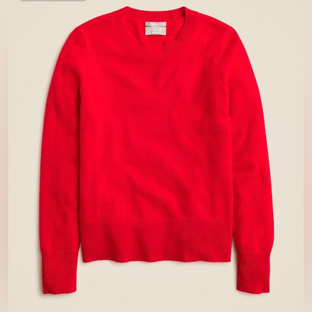 J. Crew cashmere classic fit sweater
